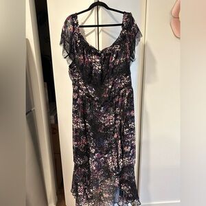 NWT 3x Peasant Floral Lace Dress Jennifer lopez Plus size Dress